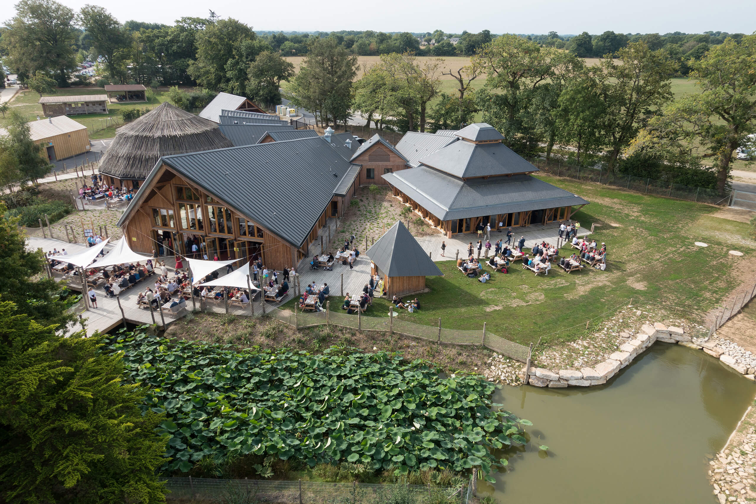 Restaurant parc animalier et botanique de Branféré